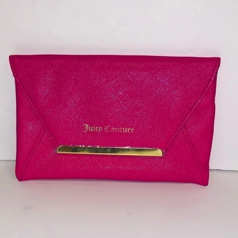 JUICY Couture Pink Clutch/ Makeup Bag